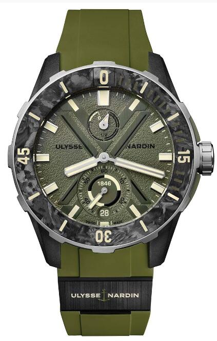 Review Best Ulysse Nardin Diver Net OPS 1183-170-8A/3A watches sale - Click Image to Close